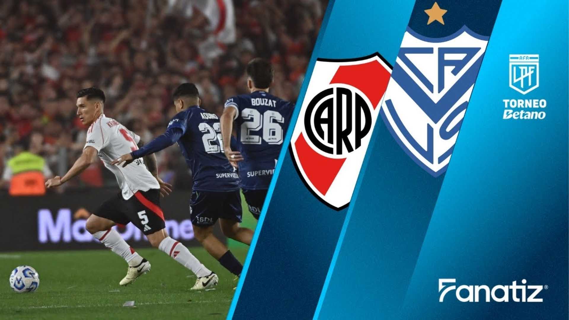 River Plate Vs Vélez Sarsfield Football Match