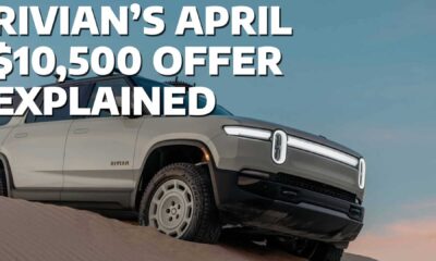 Rivian R1 Electric Vehicle Lease Offer Advertisement