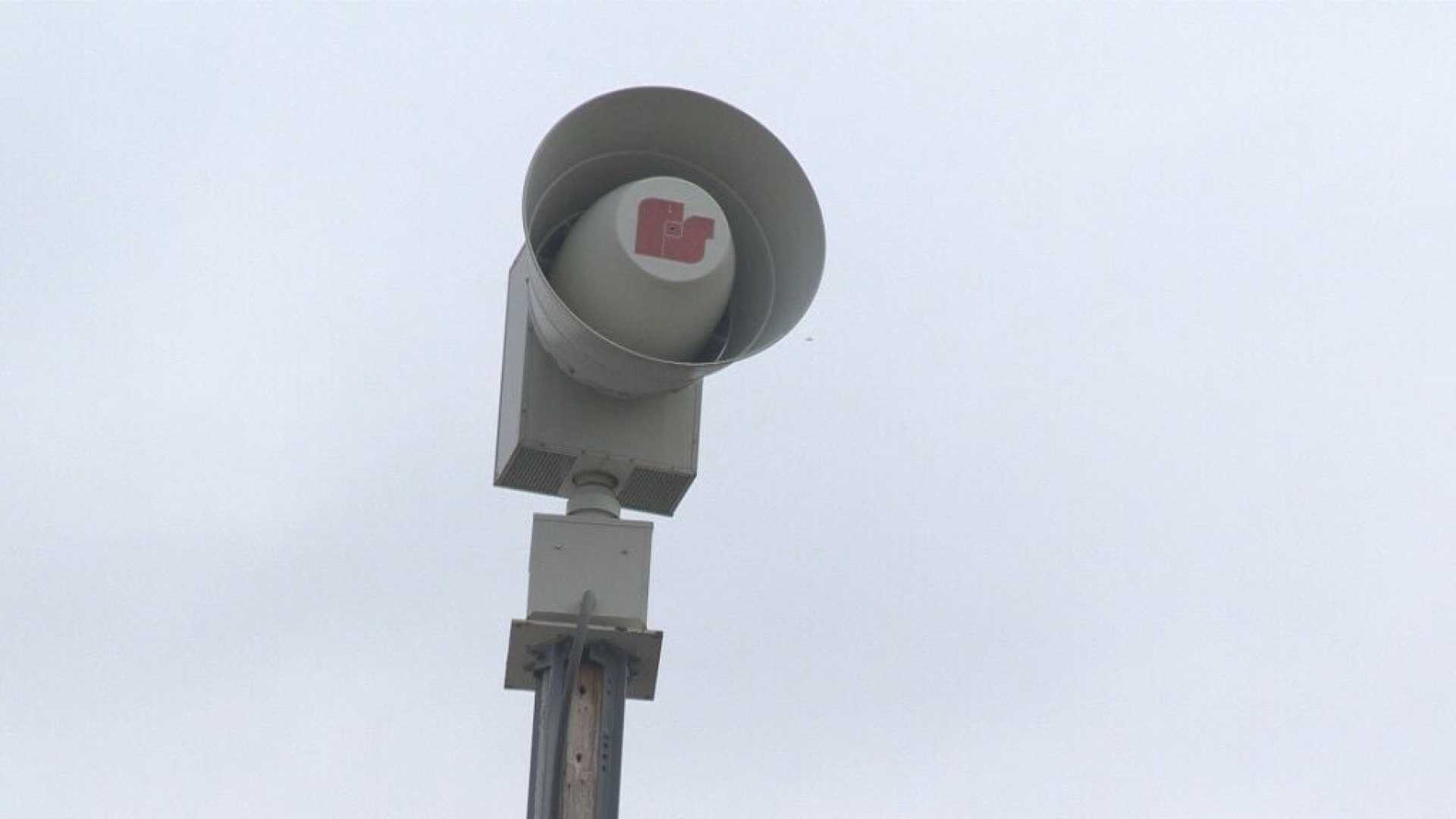 Rock County Wisconsin Severe Thunderstorm Siren