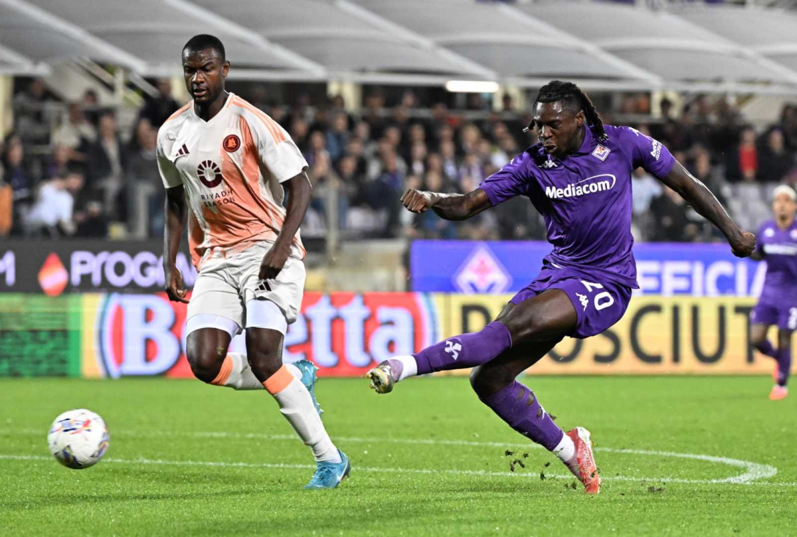 Roma Fiorentina Serie A Match
