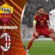 Roma Vs Milan Football Match