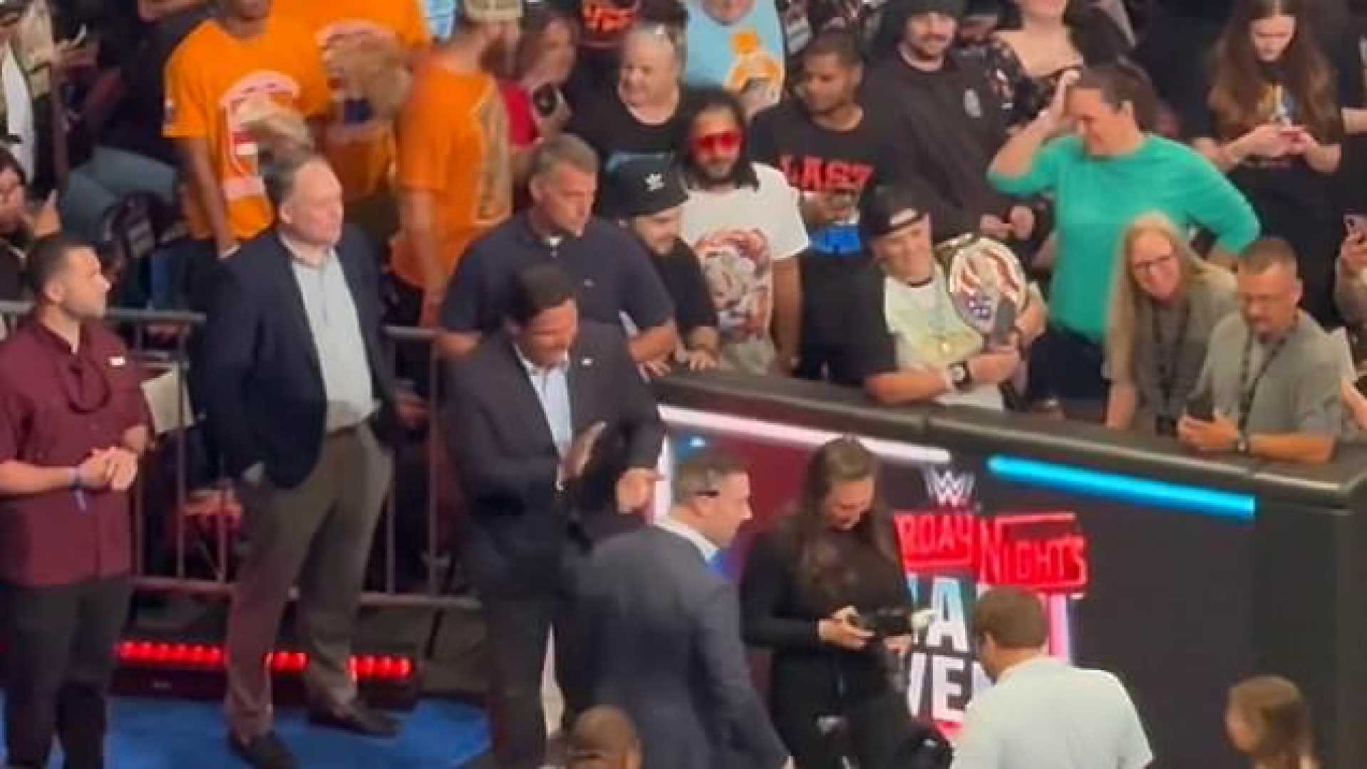 Ron Desantis Wwe Event Tampa