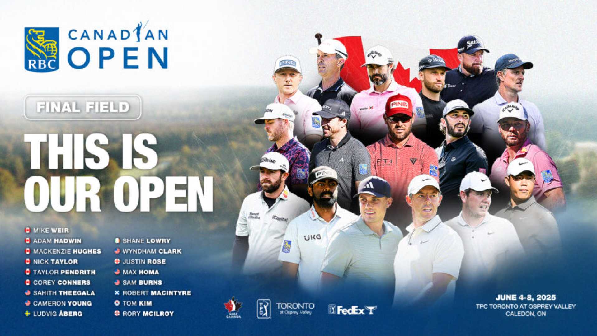 Rory Mcilroy At Rbc Canadian Open 2025