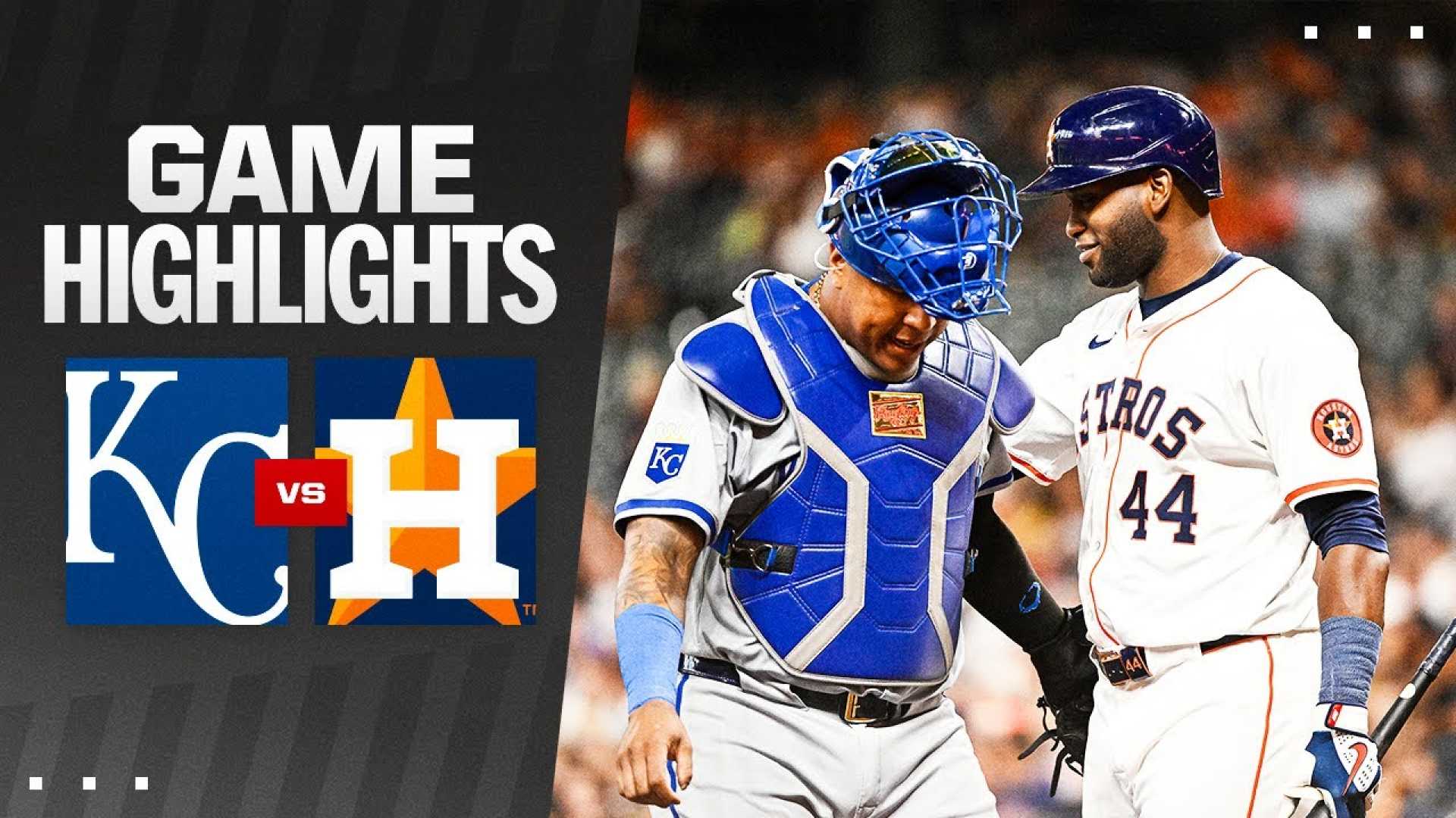 Royals Astros Baseball Game