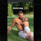 Rudy Gobert And Son Playing Outdoors
