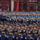 Russian Soldiers Victory Day Parade 2025