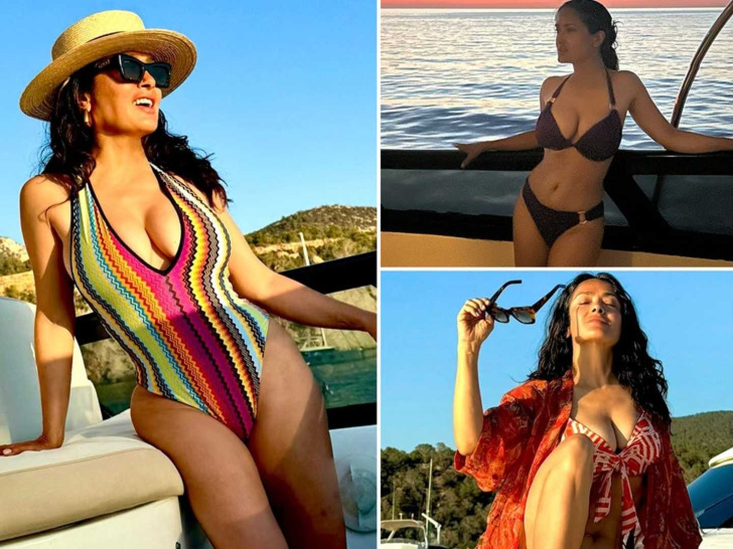 Salma Hayek Sports Illustrated Swimsuit 2025