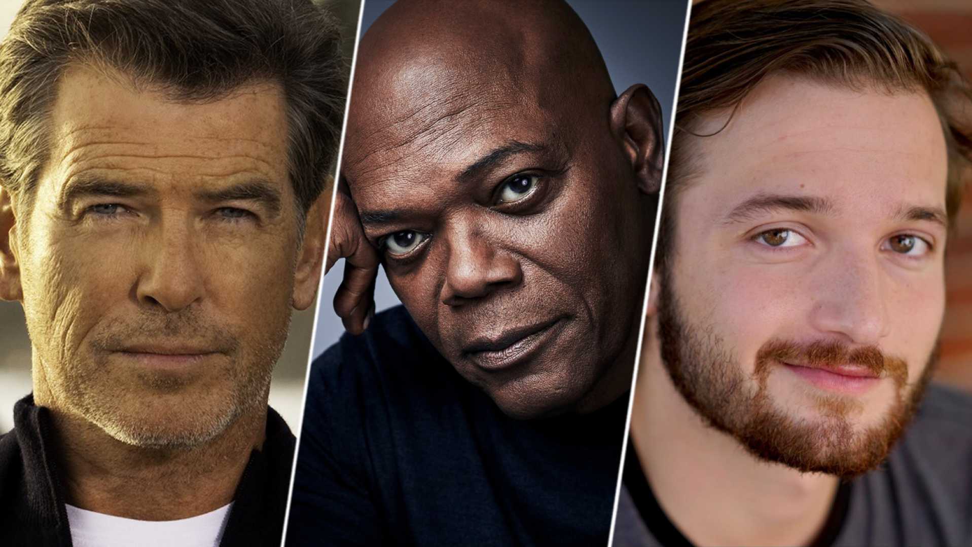 Samuel L. Jackson And Pierce Brosnan The Unholy Trinity