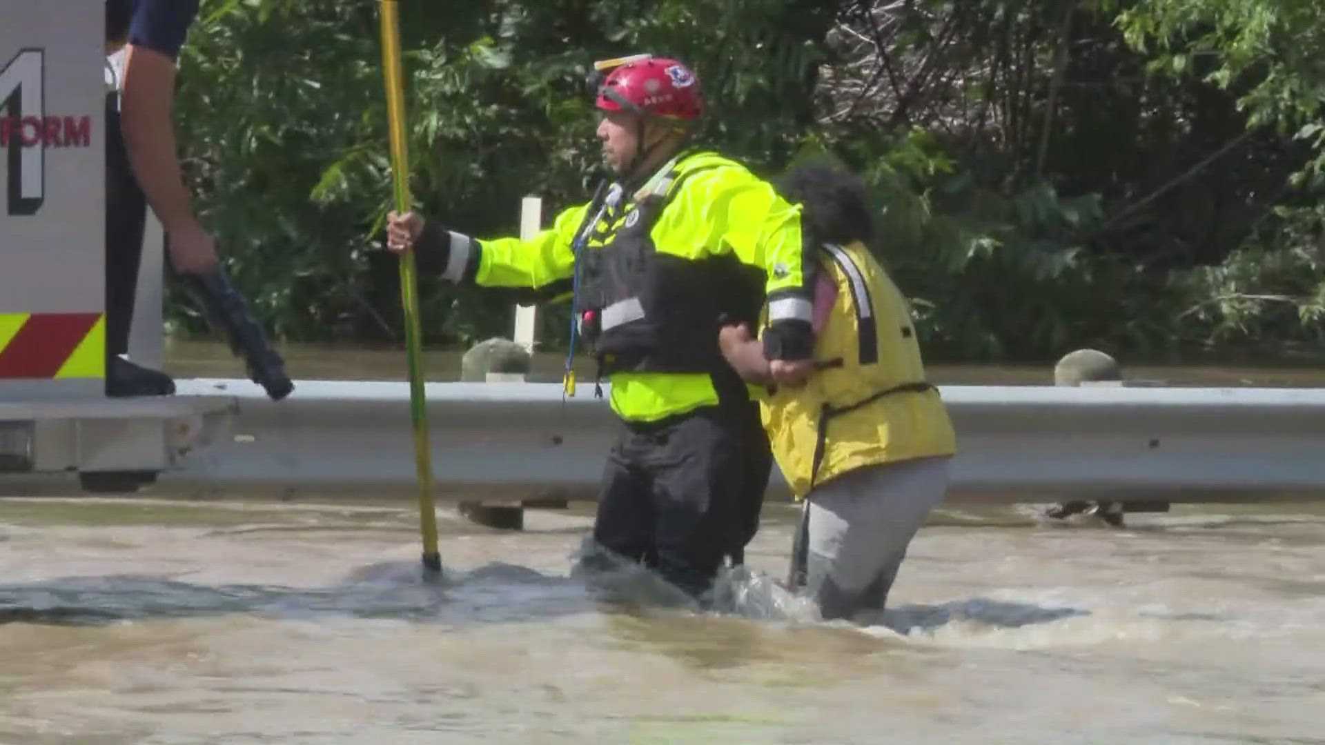 San Antonio Flood Rescue Operation