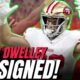 San Francisco 49ers Ross Dwelley Signing Contract