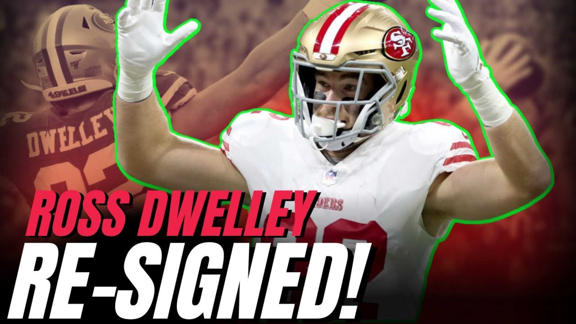 San Francisco 49ers Ross Dwelley Signing Contract