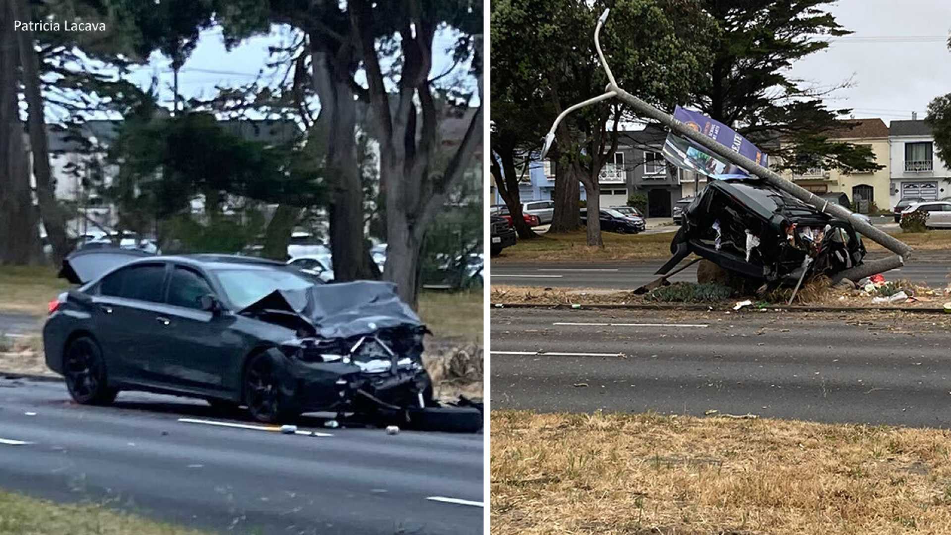 San Francisco Police Officer Car Accident