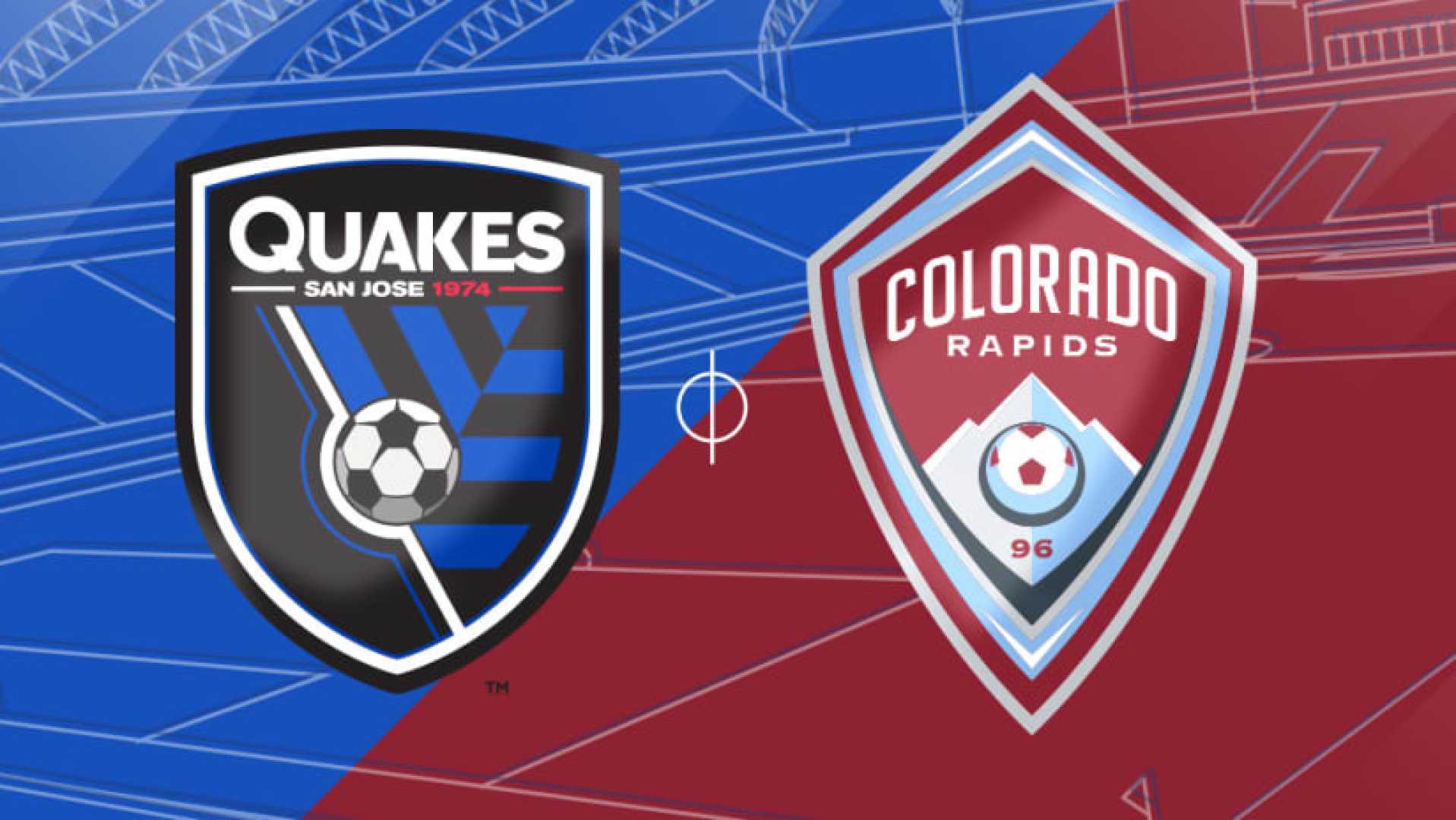 San Jose Earthquakes Vs Colorado Rapids Match