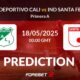 Santa Fe Vs Deportivo Cali Match Preview