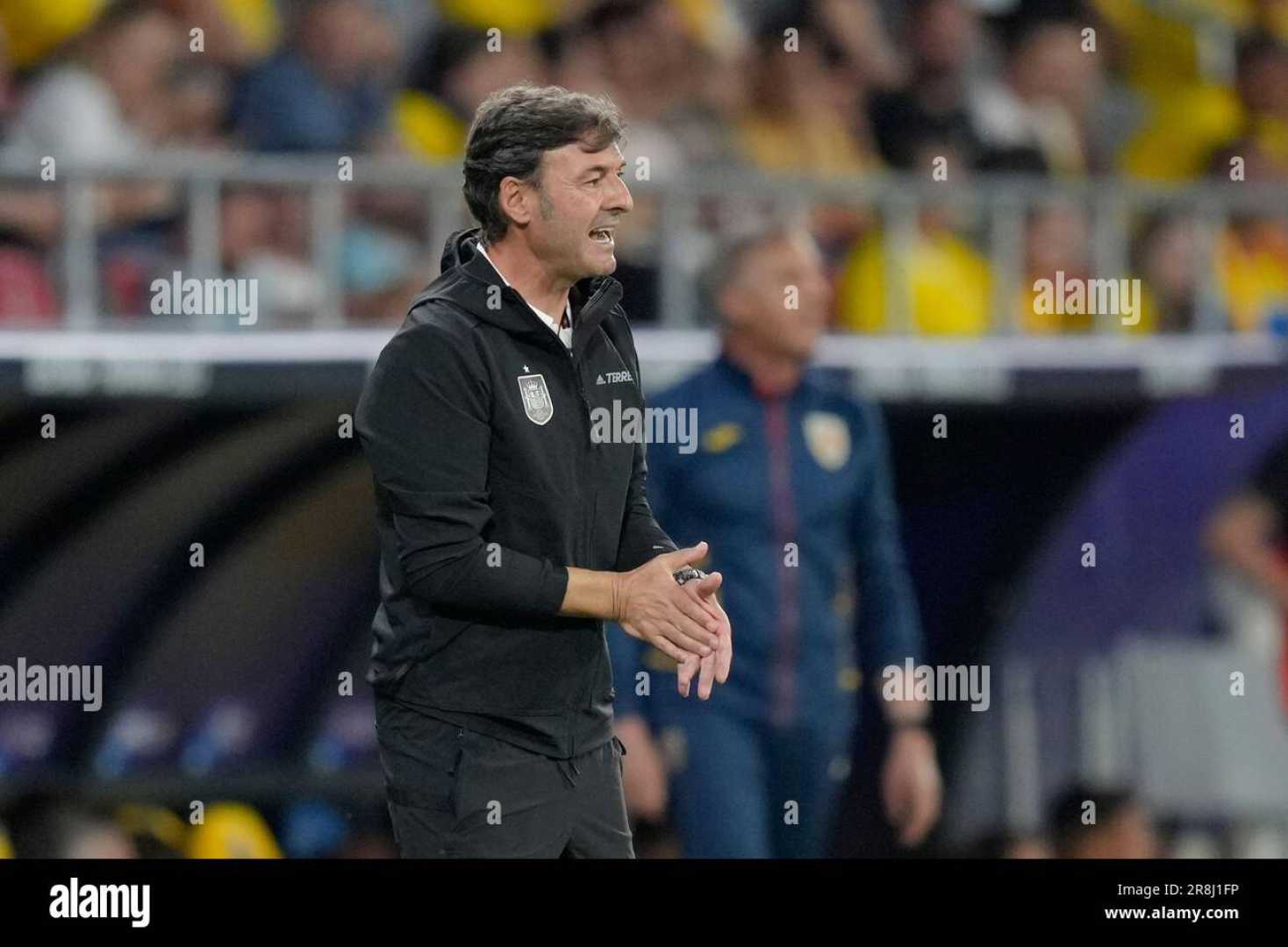 Santi Denia Spain U 21 Coach Euro Championship