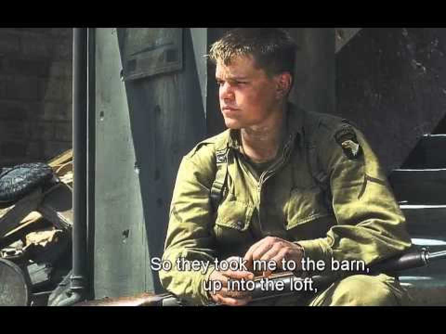 Saving Private Ryan Chess Scene