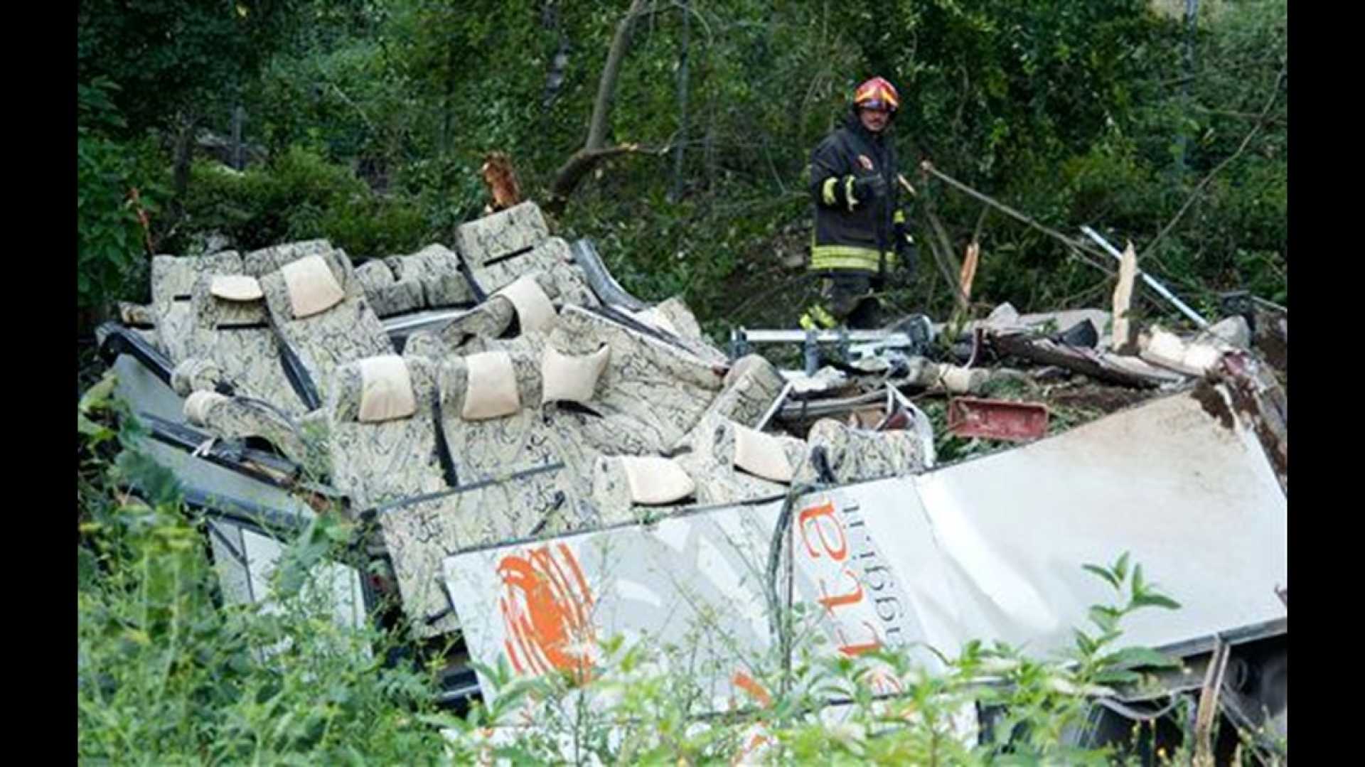 School Bus Crash Pozzuoli