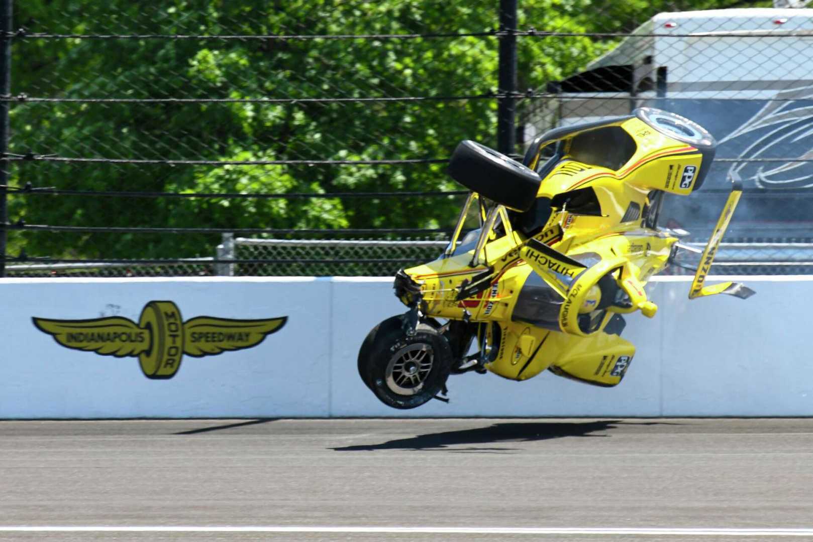 Scott Mclaughlin Indianapolis 500 Crash