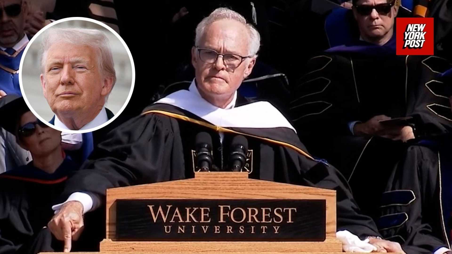 Scott Pelley Wake Forest Commencement Speech