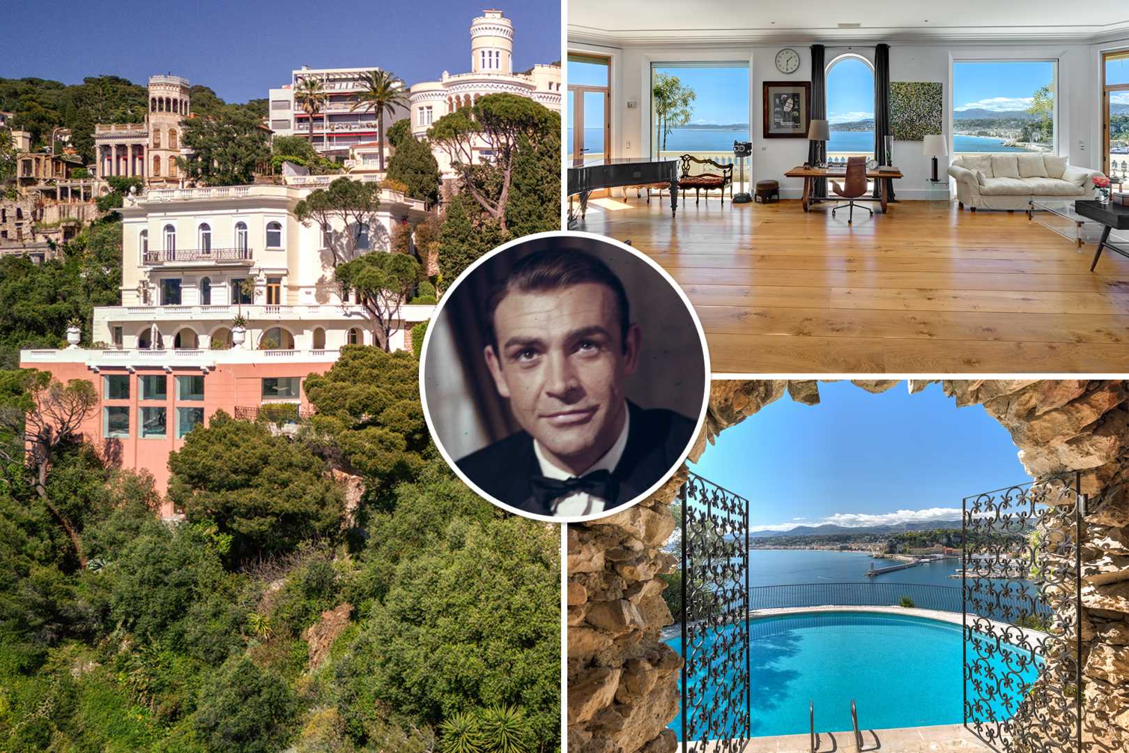 Sean Connery Bond Villa Nice France