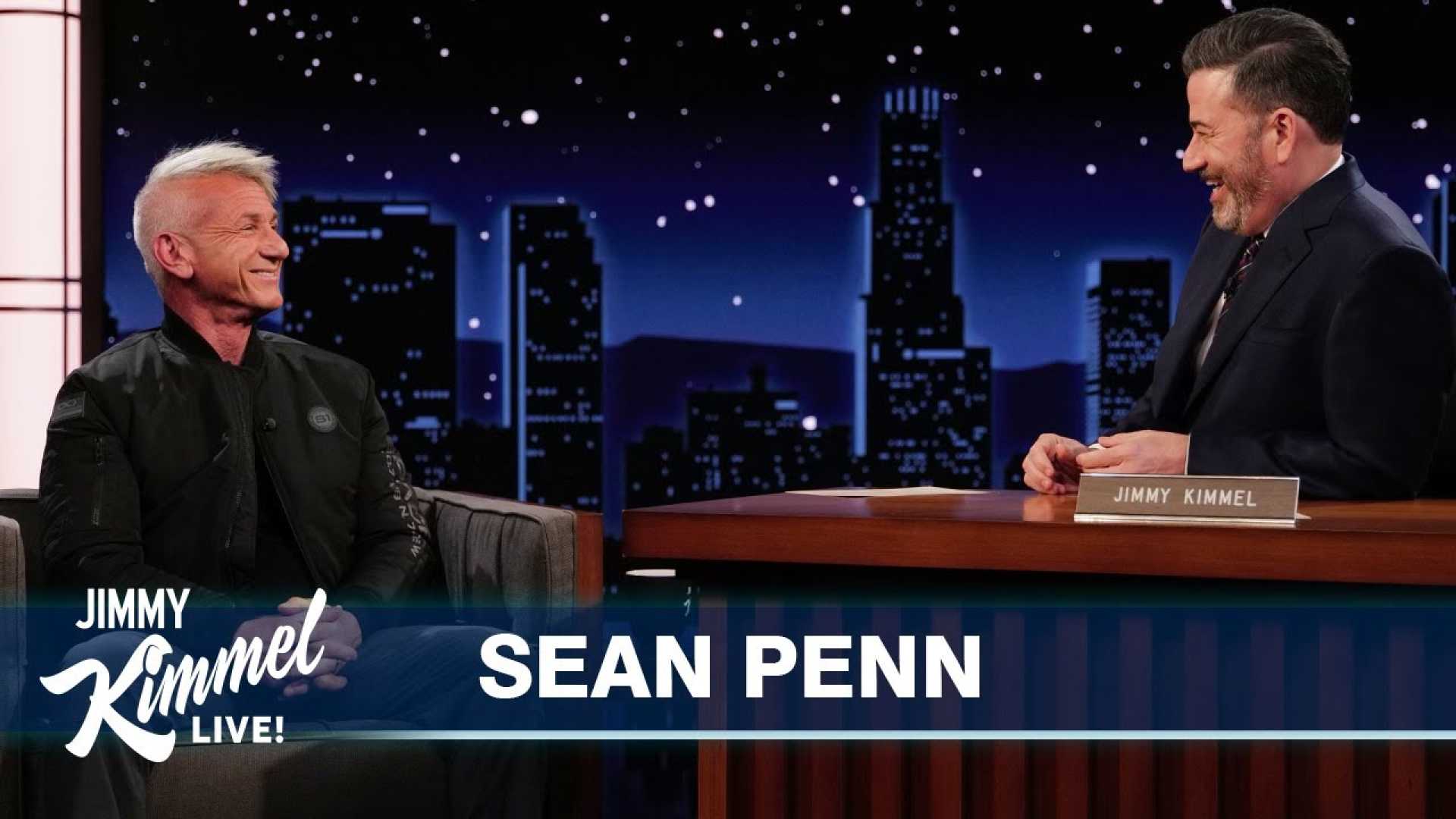Sean Penn Talk Show