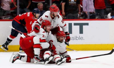 Seth Jarvis Empty Net Goal Highlights