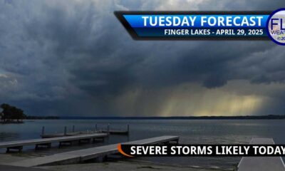Severe Thunderstorm Clouds Western New York