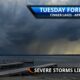 Severe Thunderstorm Clouds Western New York