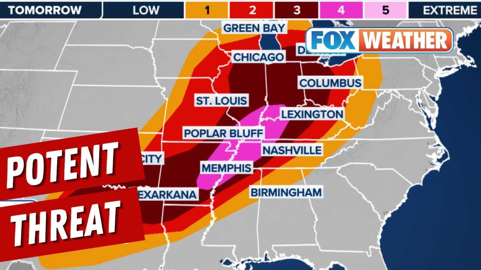 Severe Thunderstorms Alert Heartland
