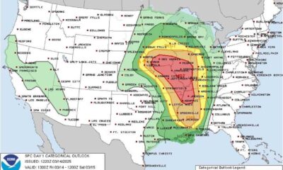 Severe Thunderstorms Forecast Weekend