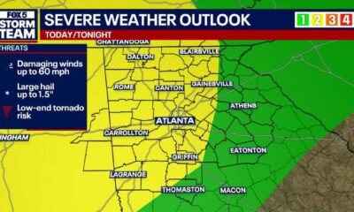Severe Thunderstorms In North Georgia