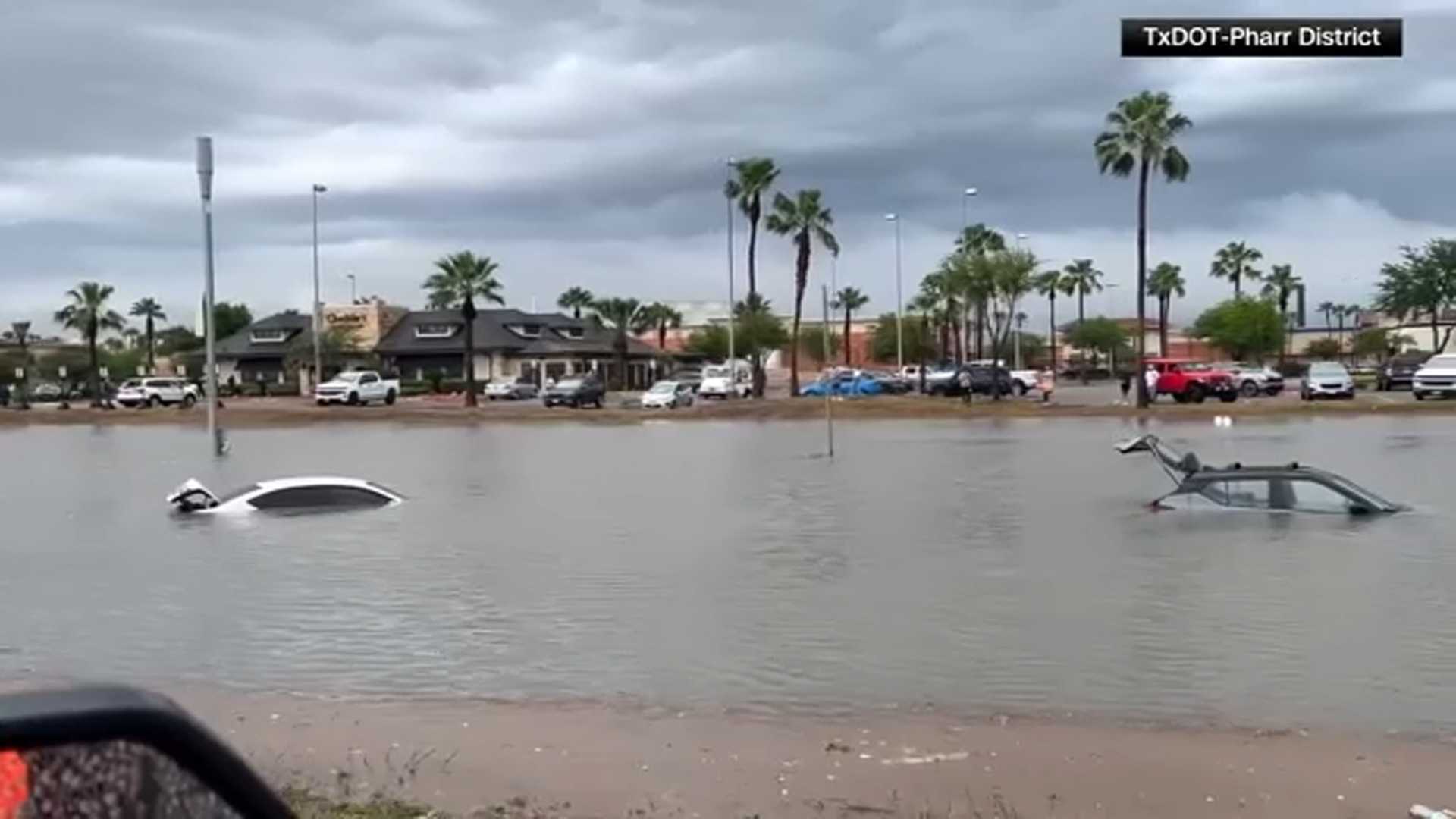 Severe Weather Rain Storm South Texas