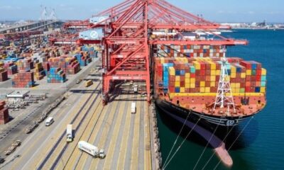 Shipping Containers Port Of Long Beach California