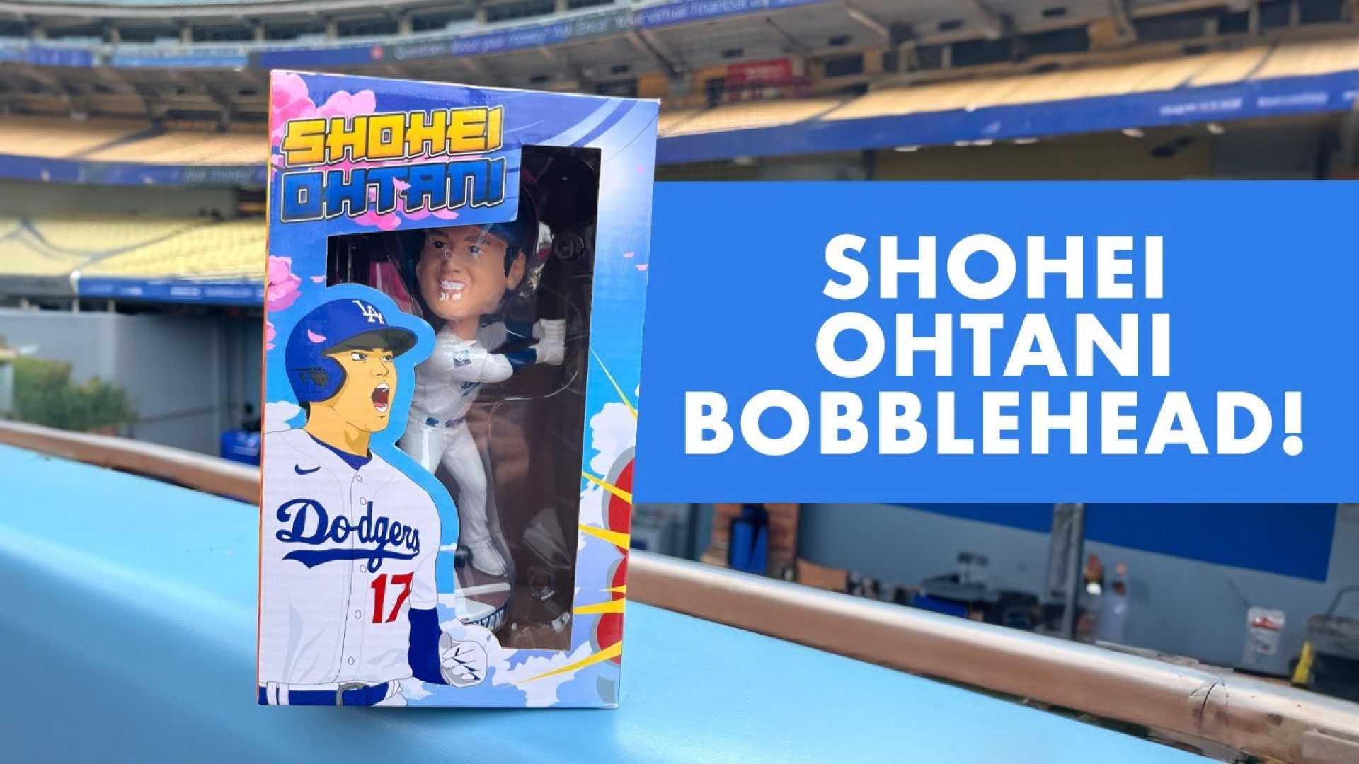 Shohei Ohtani Dodgers Bobblehead Night