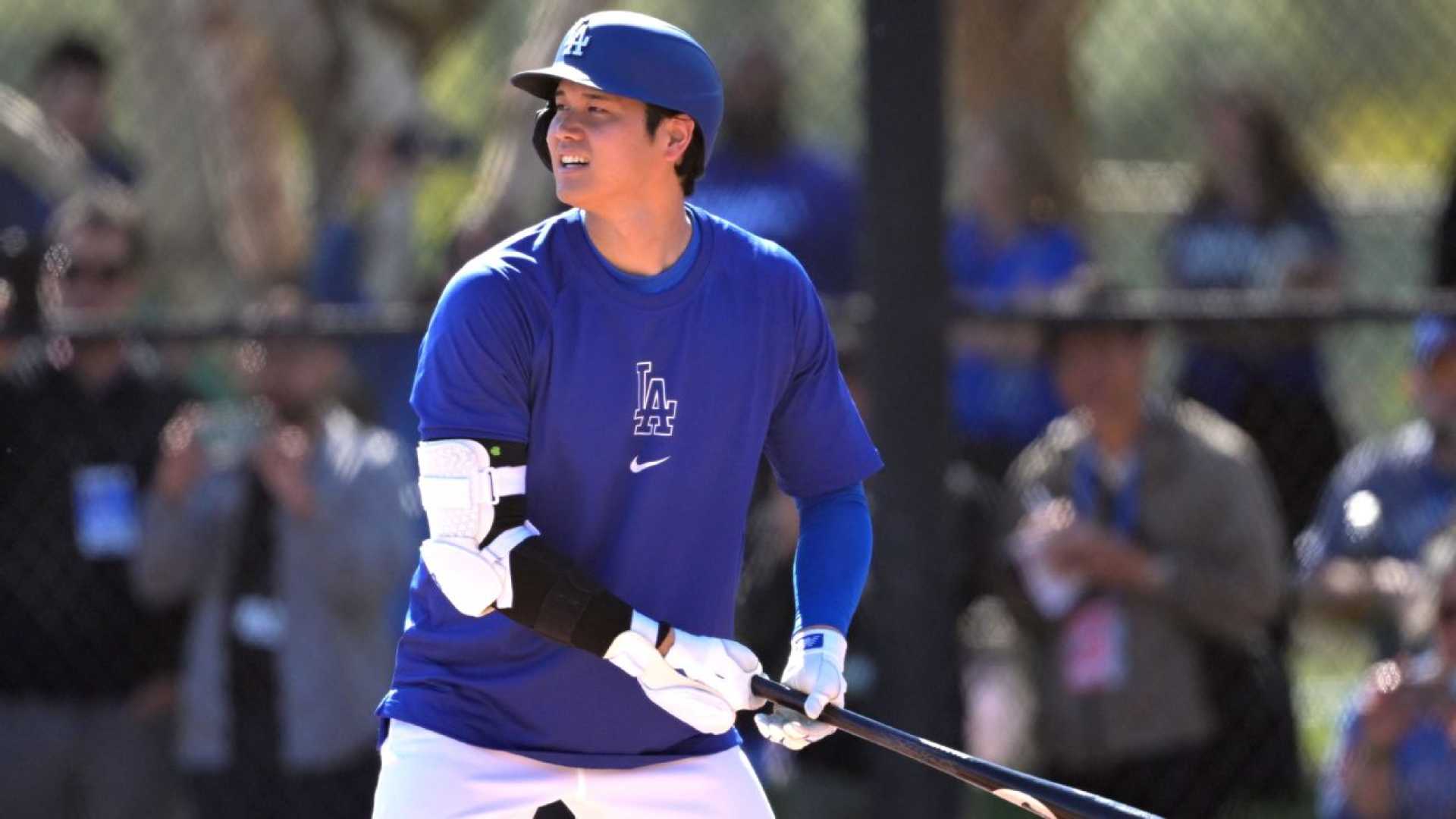 Shohei Ohtani Live Batting Practice