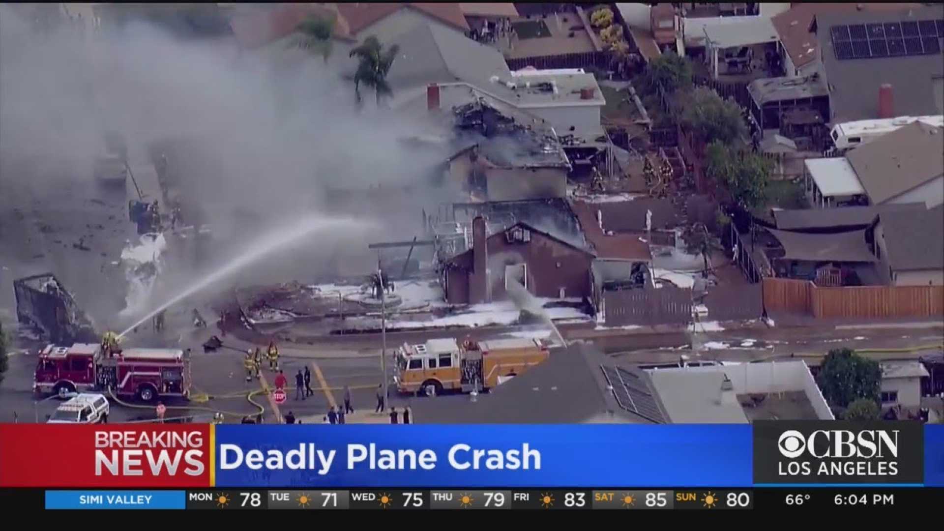 Simi Valley Plane Crash Neighborhood