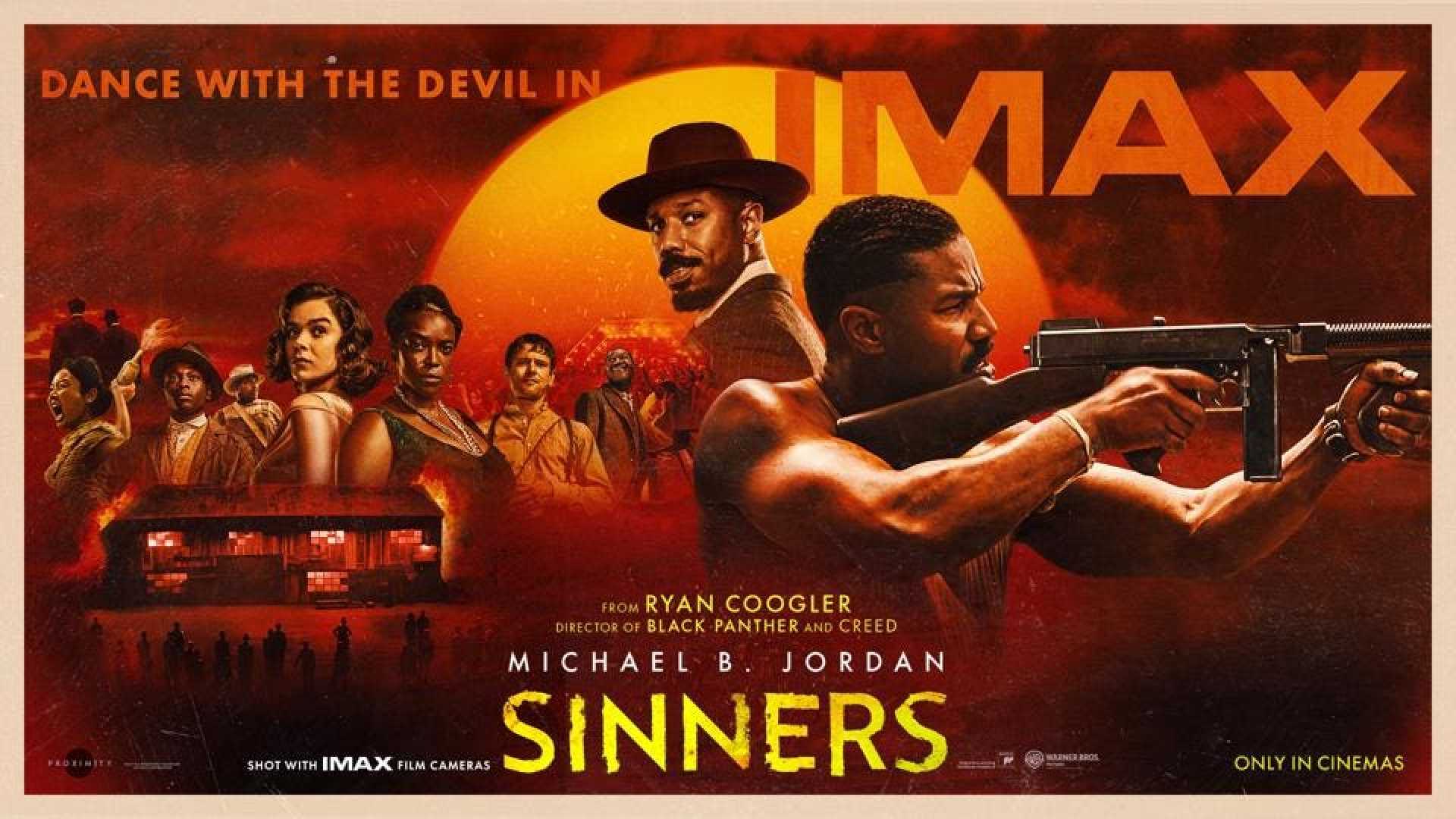 Sinners Movie Poster Imax Re Release