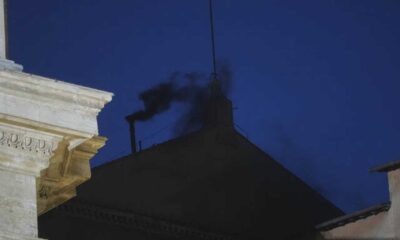 Sistine Chapel Black Smoke Conclave Papal Election