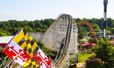 Six Flags America Roller Coaster
