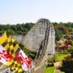 Six Flags America Roller Coaster