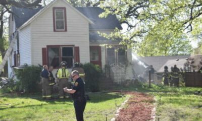 Sleepy Eye House Fire Firefighter