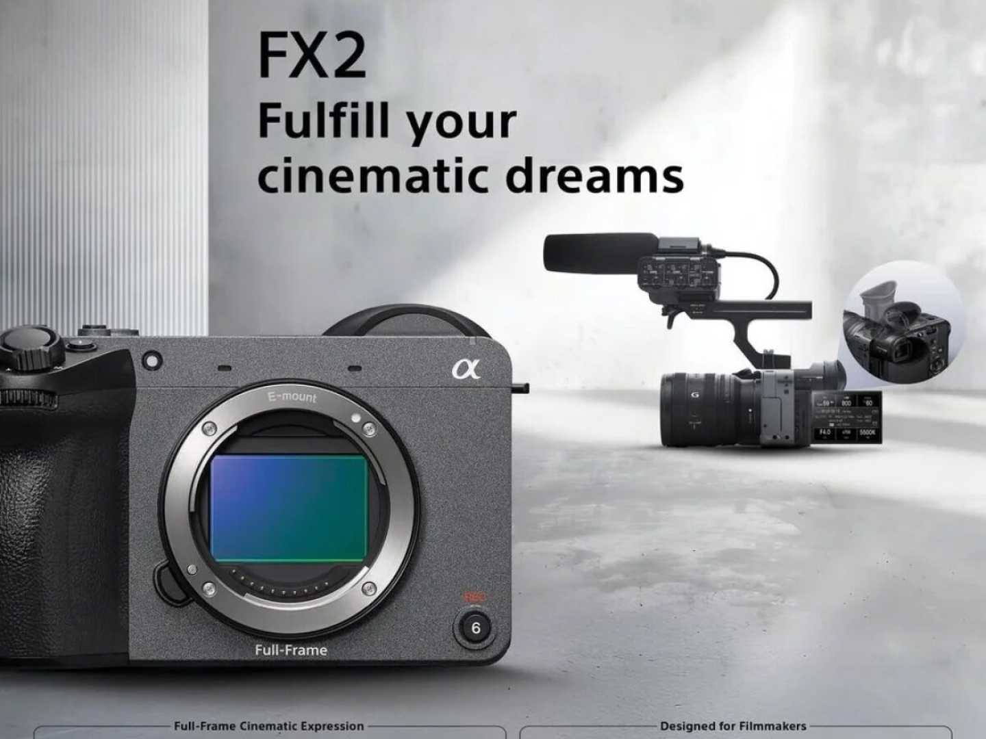 Sony Fx2 Cinema Camera Features