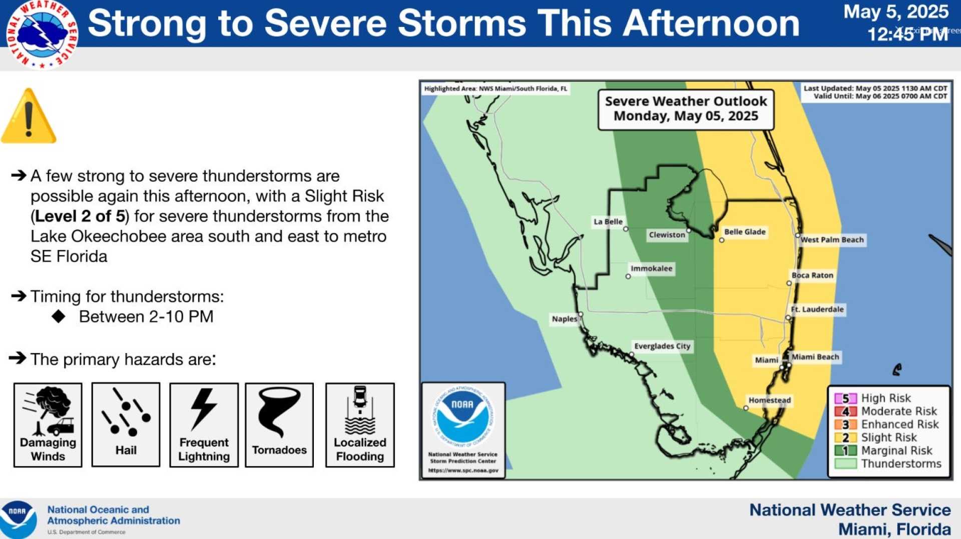 South Florida Severe Storms May 2025