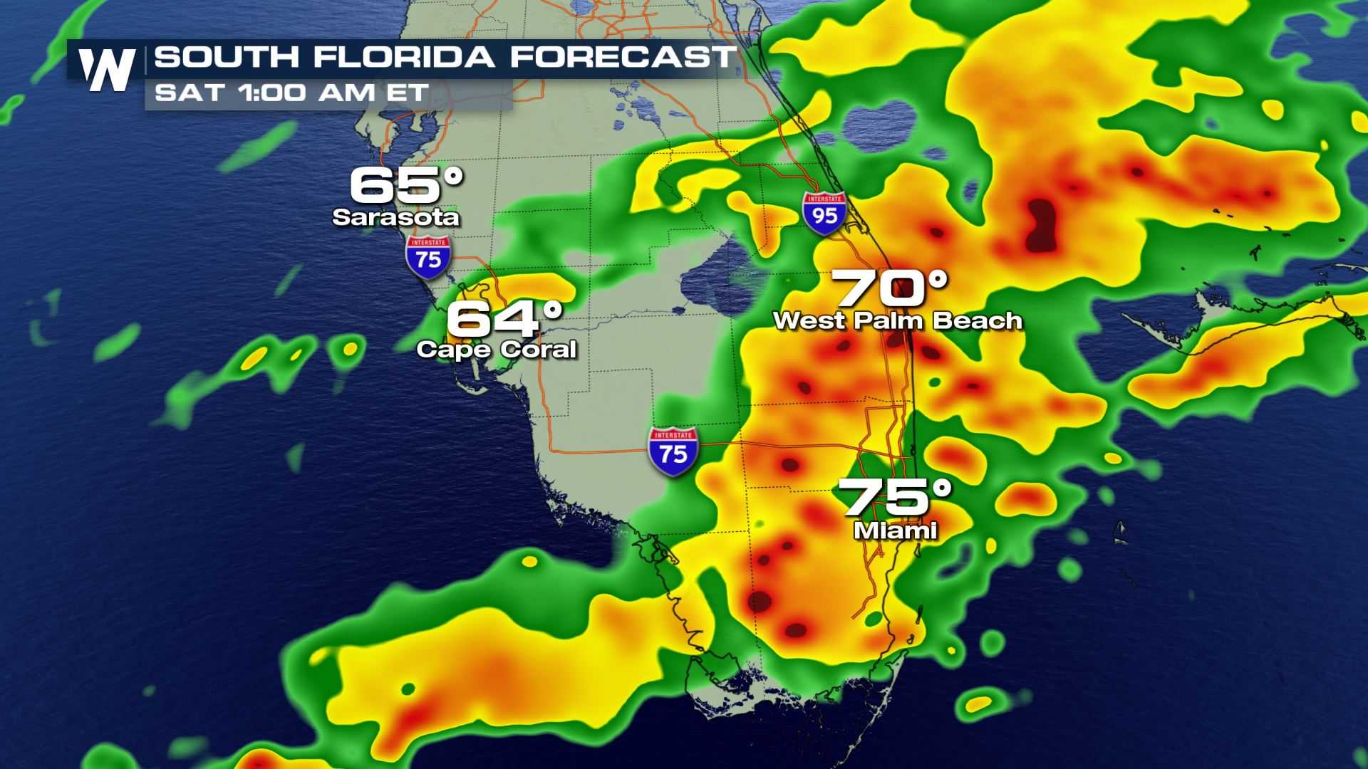 South Florida Thunderstorms Forecast