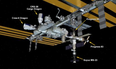 Spacex Dragon Spacecraft Docking Iss