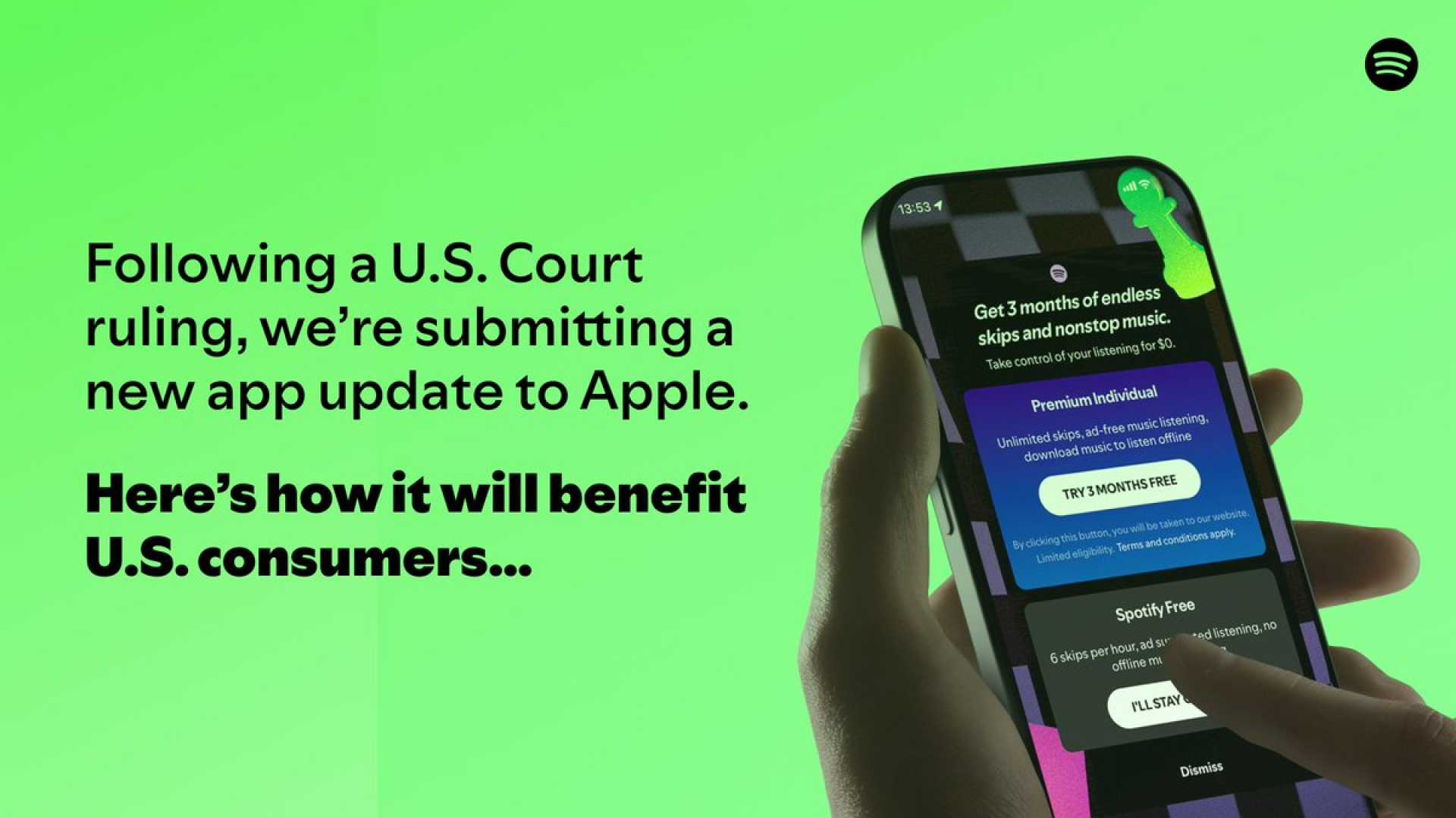 Spotify App Update Court Ruling Apple