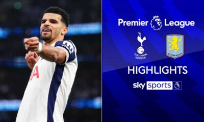Spurs Villa Premier League Match Highlights