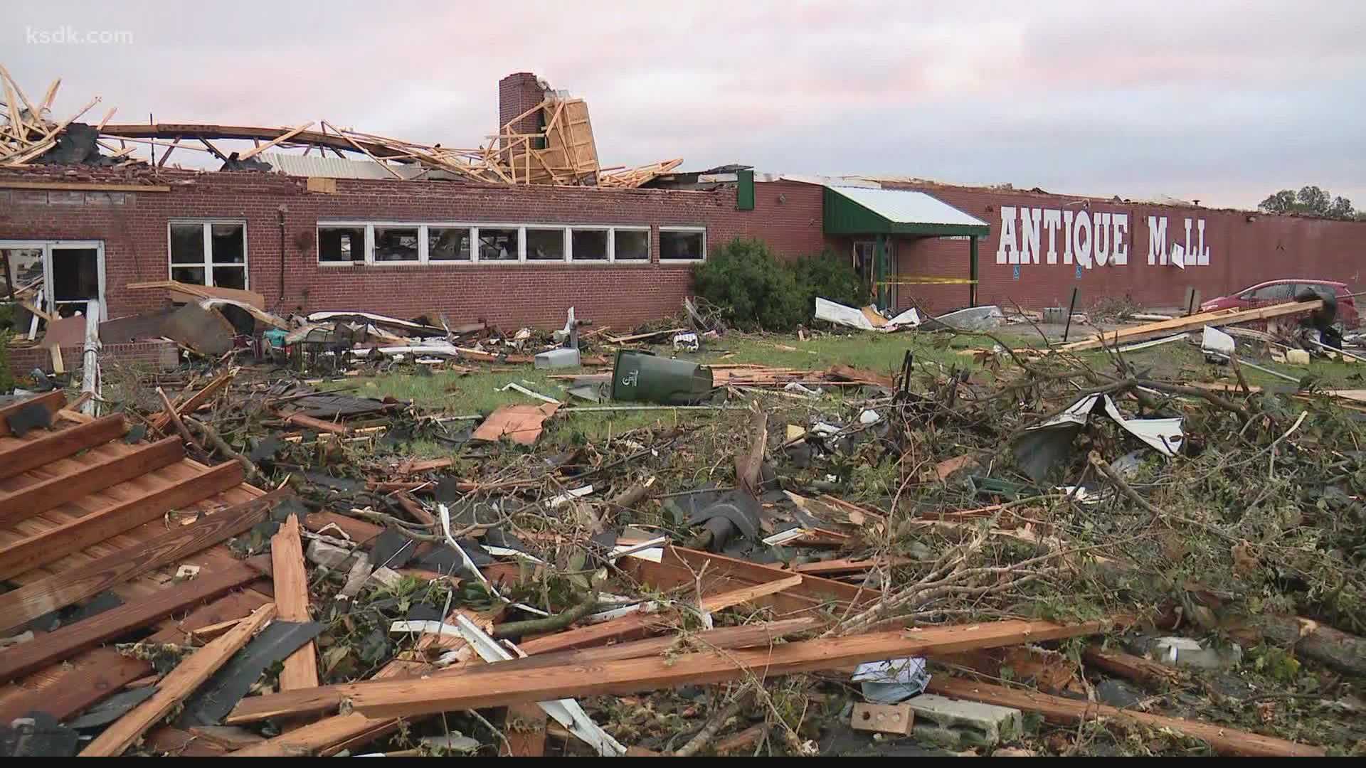 St. Louis Storms Damage Aftermath