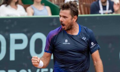 Stan Wawrinka Tennis Match Aix En Provence