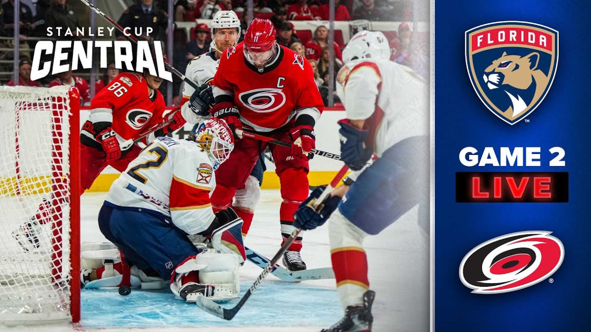 Stanley Cup Playoffs Hockey Action
